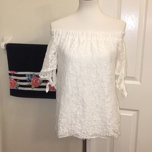 Lulu’s off the shoulder top